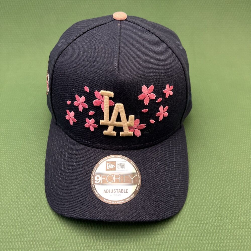 New Era 9FORTY Adjustable Los Angeles Dodgers MLB Cap Blue/Pink/White Floral